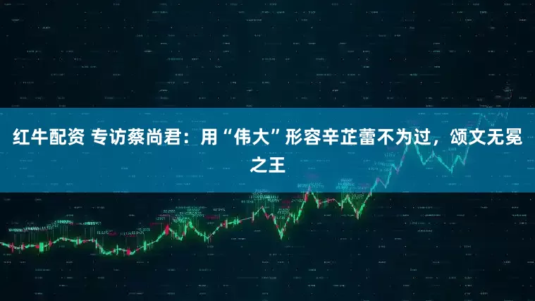 红牛配资 专访蔡尚君：用“伟大”形容辛芷蕾不为过，颂文无冕之王